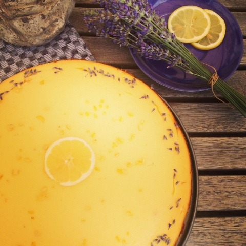 Zitronen-Lavendel-Tarte - und ein paar Osterimpressionen
