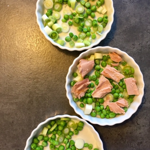 Lowcarb-Rezept Thunfisch Muffins Zutaten