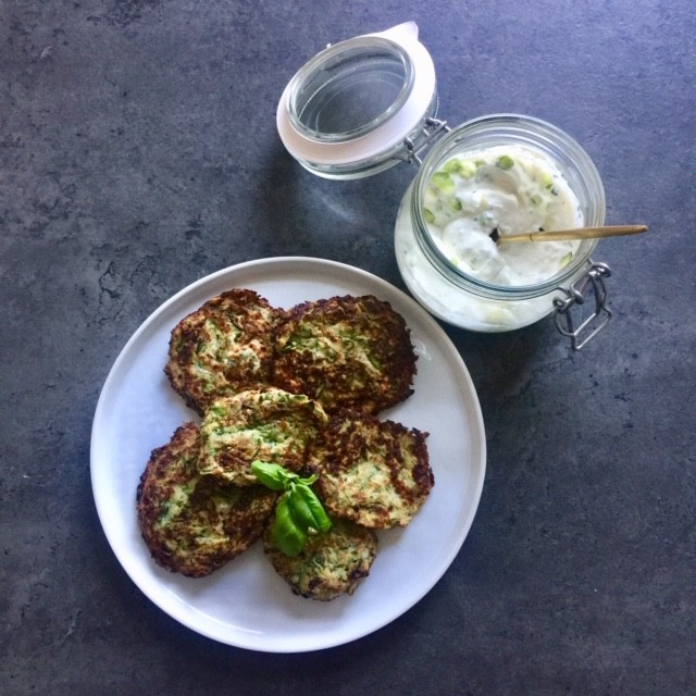 Lowcarb-Rezept Zucchinipuffer