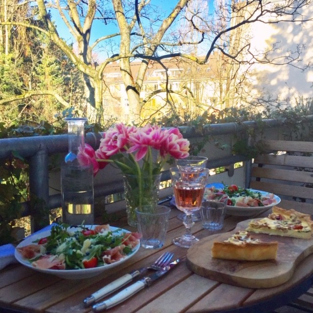 Brunch Rosé Balkon