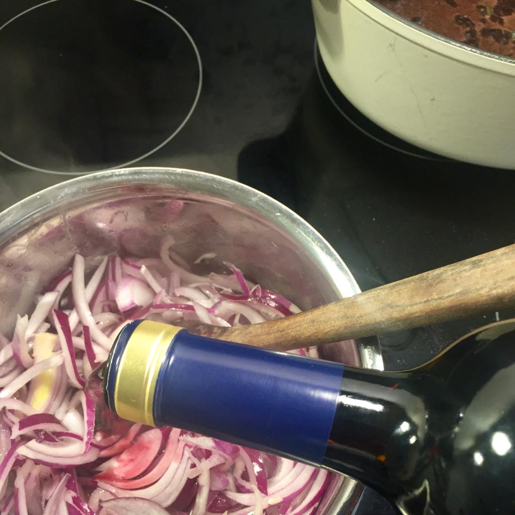 Zwiebelmarmelade Kochen REWE Solnia Rotwein