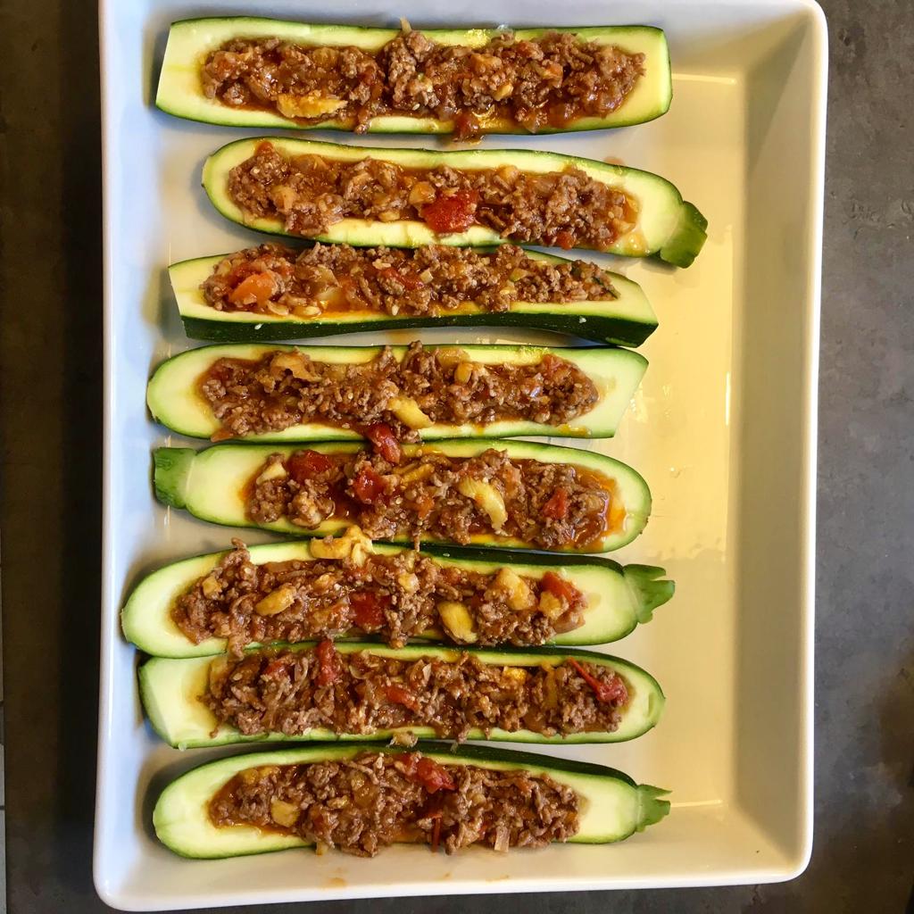 Rezept lowcarb Zucchini