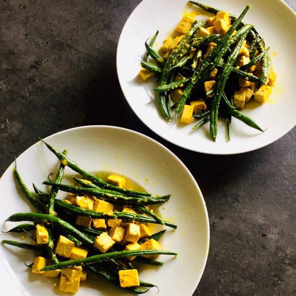 Bohnencurry Tofu Rezept
