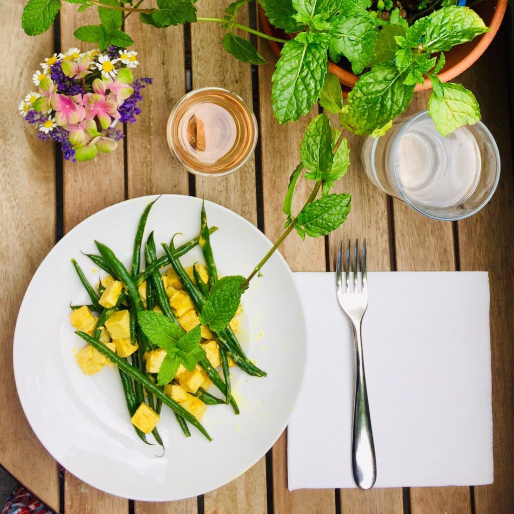Curry mit Bohnen vegetarisch