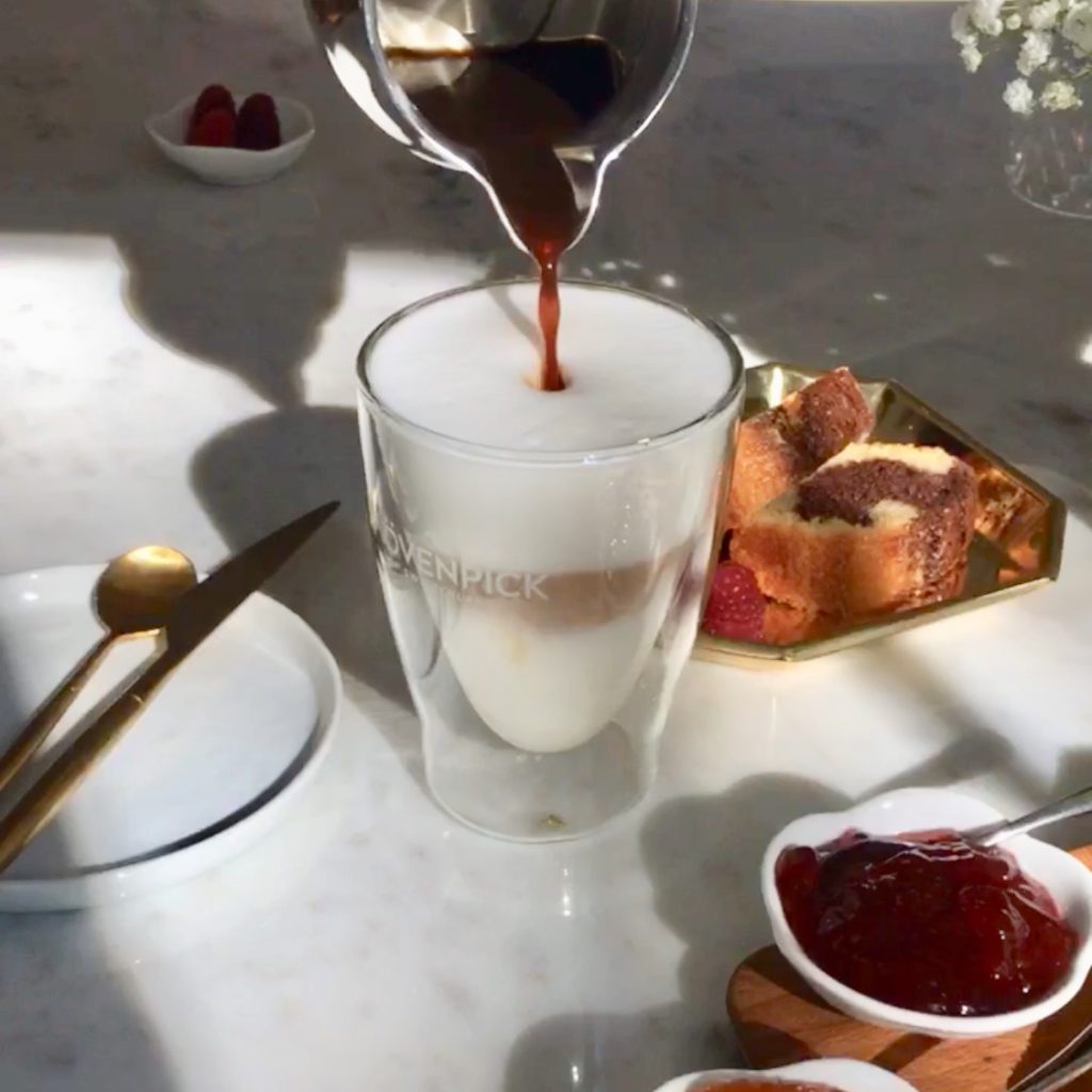 Mövenpick Latte Art Kaffee