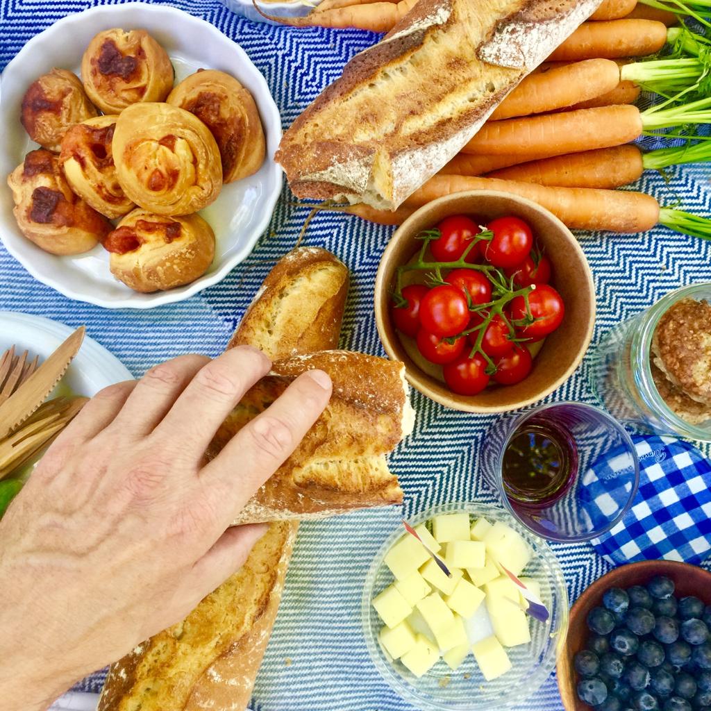 Picknick im Sommer