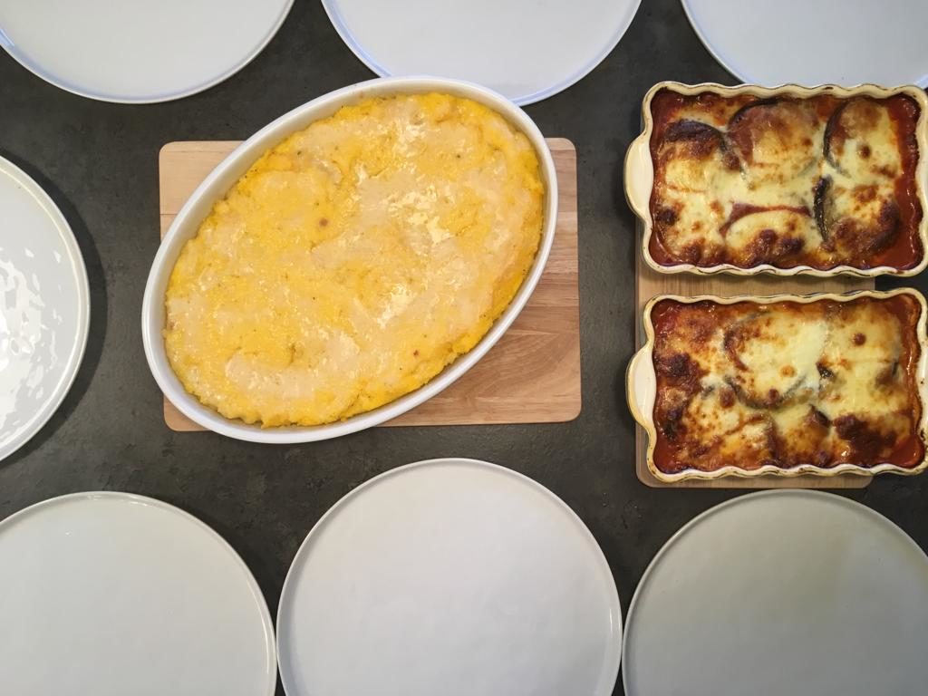 Rezept Polenta mit Parmesankruste