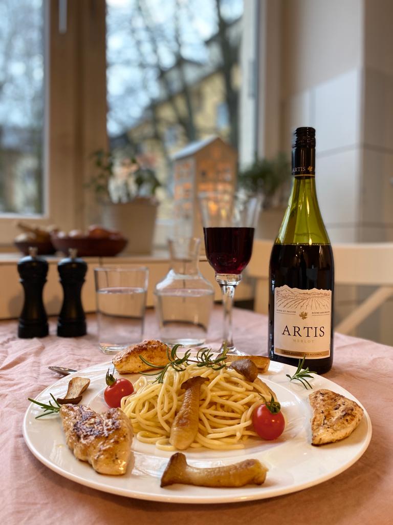 Rotwein alkoholfrei Essen