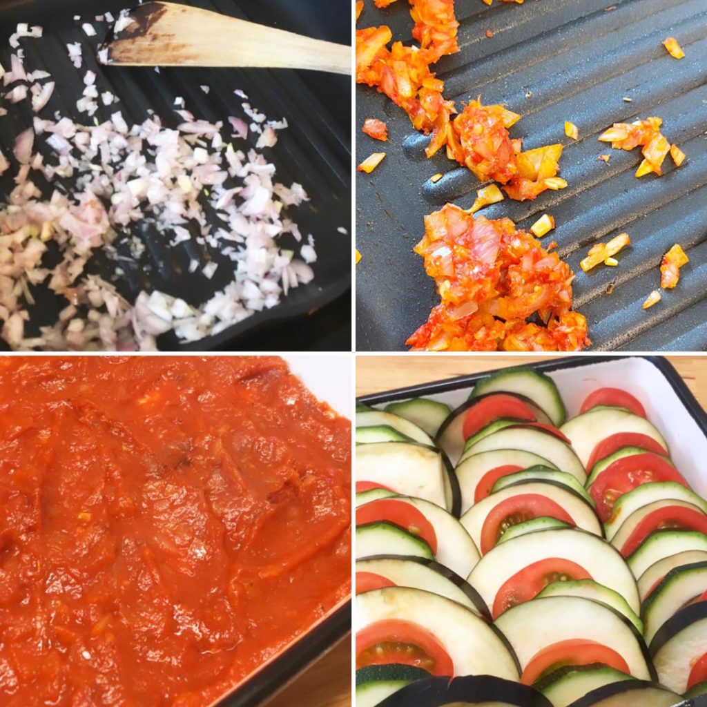 Zubereitung Ratatouille