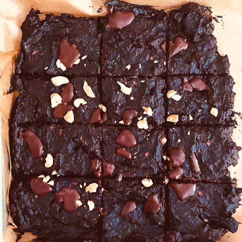 Schoko Brownies vegan glutenfrei