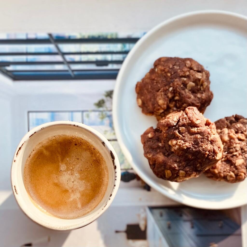 schoko cookies rezept vegan